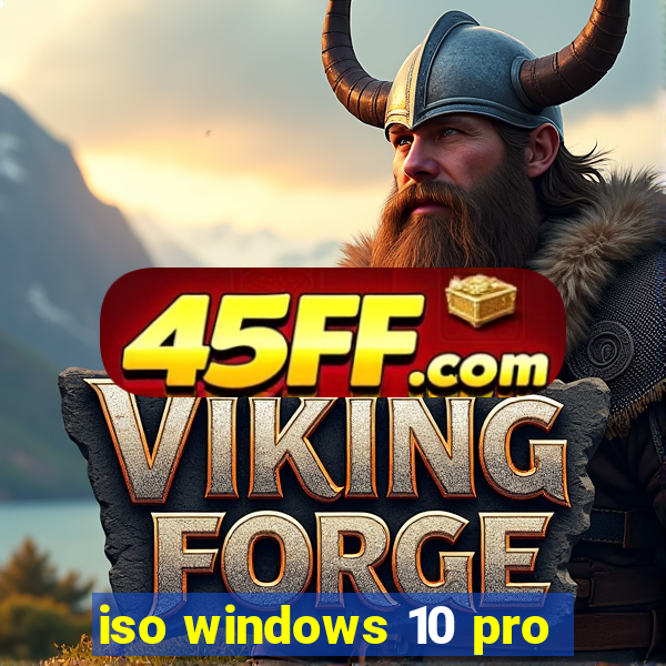 iso windows 10 pro